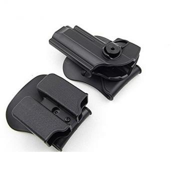 RioRand Polymer Retention Roto Holster y doble revista Holster para Beretta 92/96/M9 todo en uno funda