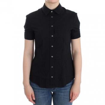 John Galliano Black Cotton Shirt Top - IT42|M