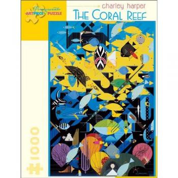 Charley Harper the Coral Reef 1000-Piece Jigsaw Puzzle