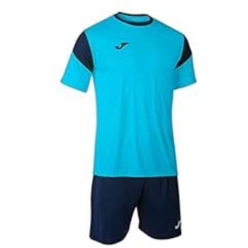 Joma Phoenix Men's Fluorescent Turquoise Sports Set