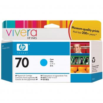 HP 70 Cyan Ink Cartridge (C9452A)