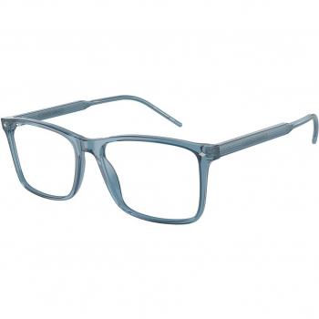 Giorgio Armani AR7258 6071 Men's Eyeglasses Blue Size 57 - Frame Only, Blue Light Block Available