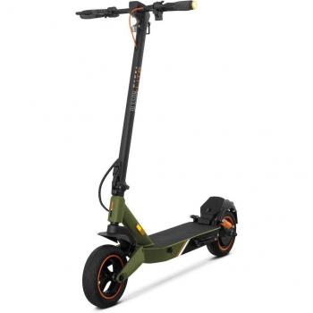 Olsson Mamba Lite Patinete Eléctrico 10 850W Batería Litio Luz LED 20kg Freno de Disco Homologado DGT Verde/Negro