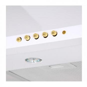 Akpo WK-4 Classic Campana Extractora de Pared Oro 60 Blanco