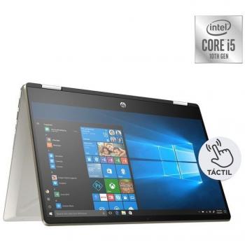 Portátil Convertible 2 en 1 HP Pavilion x360 14-dh1001ns, Intel Core i5-10210U, 16GB RAM, 512GB SSD, NVIDIA GeForce MX130 2GB, Pant
