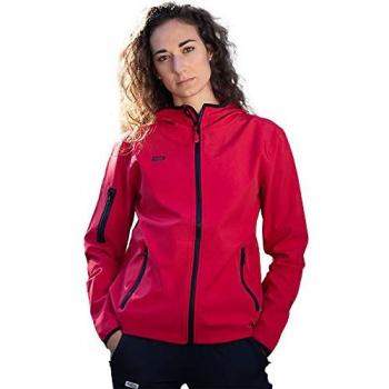 Chaqueta Softshell 42K Running Roja para Hombre