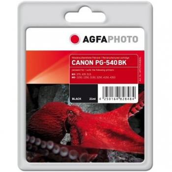 Agfa Photo Cartucho de tinta negro APCPG540BXL PG540 5225B005