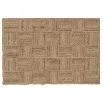Alfombra Natural de Yute Rectangular 230 x 160 cm