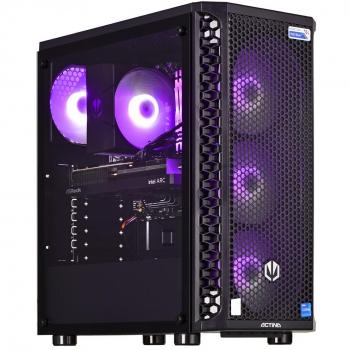 PC de Sobremesa Actina Midi Tower AMD Ryzen™ 5 5600, 16 GB DDR4-SDRAM, 1 TB SSD, NVIDIA GeForce RTX 4060 Ti, color Negro