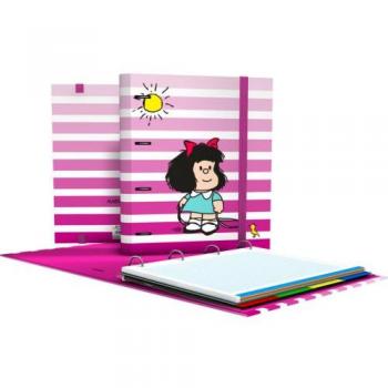 GRAFOPLAS CARPEBOOK 4 ANILLAS 35 MM A4 MAFALDA 24 BIRDIE