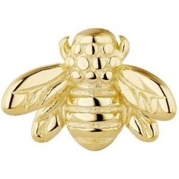 Ear Candy - Piercing Petit Insecte de plata bañado en oro amarillo 18k