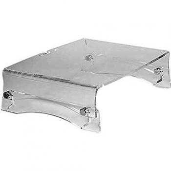 Bakker Elkhuizen BNEQR110 Soporte del monitor Q-riser 110 2 niveles transparentes