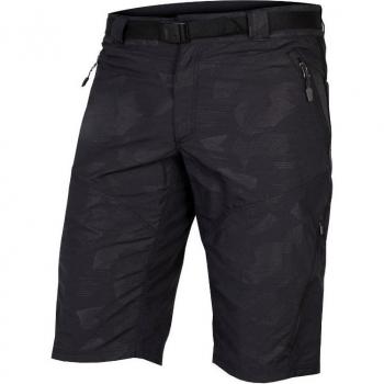 Pantalones Cortos de Ciclismo Endura Hummvee Lite con Badana para Hombre, Color Negro, Talla XL