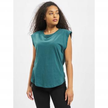 Urban Classics Women's Basic Shaped T-Shirt - Teal - XS to 5XL