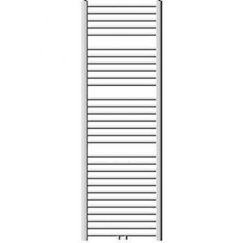 Radiador Toallero Curvado 600x1800 mm Blanco - Conexión Central - Calefactor Mural Tipo Escalera - Secador de Toallas ECD Alemania