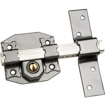 Cerrojo b-8 llave 2 lados de 165mm cilindro de pera de 50mm