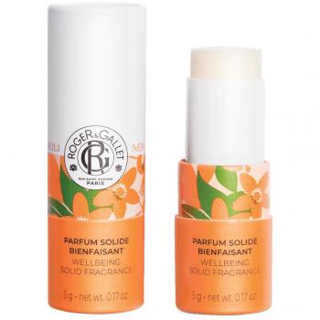 Roger & Gallet Neroli Perfume Sólido 5g - Perfume sólido, aroma de neroli, formato de 5 gramos