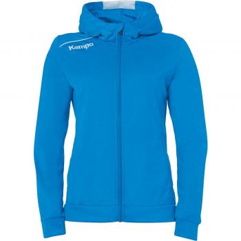 Sudadera con capucha para mujer Kempa Player, 100% poliéster, tejido transpirable, ajuste cómodo, diseño moderno, disponible en varias tallas y colores
