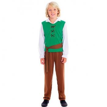 Disfraz de Mesonero Medieval Clásico para niño