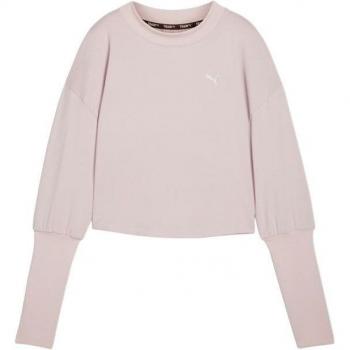 Sudadera de yoga Puma Studio Cloudspun Crew Mujer Rosa (L)