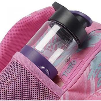 TOTTO Morral Crayoles Mochila, Mujer, Estampado, Talla Única