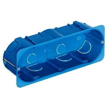 Caja Empotrada Vimar 6/7 Módulos para Paredes Ligeras Color Azul Claro V71706