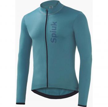 Maillot de Ciclismo de Manga Larga SPIUK Anatomic Verde para Hombre Talla M - Prenda definitiva para inviernos suaves
