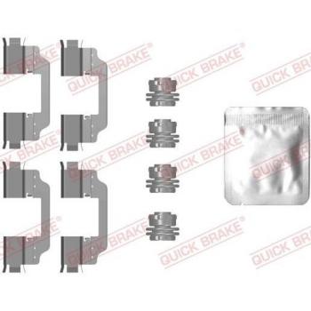 Kit de accesorios para pastillas de frenos QUICK BRAKE 109-0101