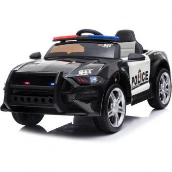 Coche Eléctrico Infantil Policía 12V con Luces, Sirena, Música Mp3 y Control Remoto