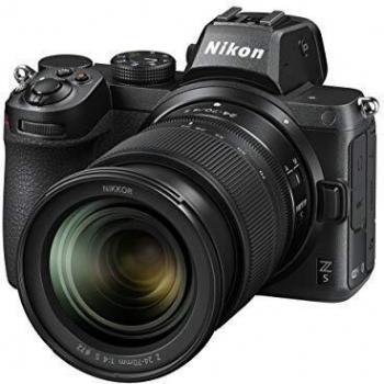 Nikon Z5 - Cámara Mirrorless con sensor CMOS de 24,3 MP y objetivo 24-70mm f/4 S