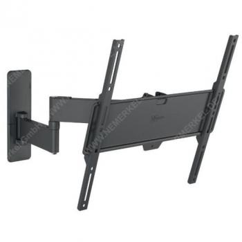 Soporte de TV Articulado y Giratorio para Pantallas de 32 a 65 Pulgadas, Modelo TVM 1445, Color Negro