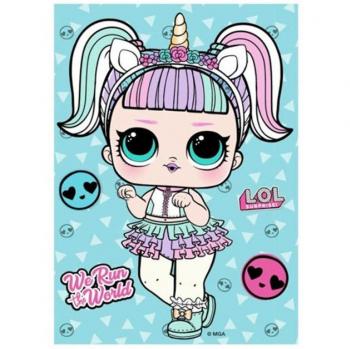 Manta Polar LOL Surprise 100x140 cm Diseño Koc Kocyk