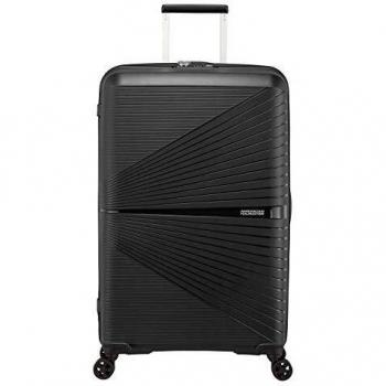 American Tourister AIRCONIC SPINNER 77 CM TSA Hard Suitcase in Black, unisex, Size: ONE SIZE