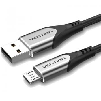 Cable USB Macho - MicroUSB Macho - 50cm - USB 2.0 Vention COAHD - Gris