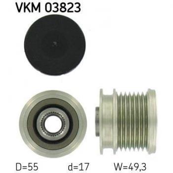Rueda libre de alternador SKF VKM 03823