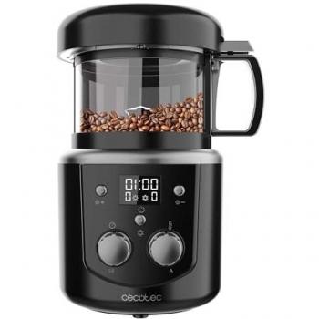 Tostadora de Café en Grano Eléctrica Cecotec Roaster Booster 1400W, Tueste Automático/Manual, Tostado Homogéneo, Capacidad 100-150g, Tiempo Ajustable 8