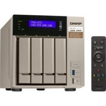 QNAP TVS-473 NAS Torre Oro - Unidad RAID