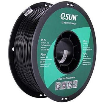 eSUN PLAPlus Filamento, negro, 1 kg
