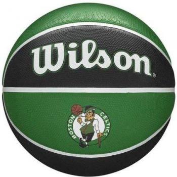 Balón de baloncesto Wilson Boston Celtics edición especial cuero verde/negro tamaño 7