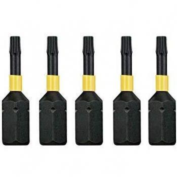 Dewalt DT7379T-QZ DT7379T-QZ-Puntas IMPACT TORSION T10 x 5 25mm, 0 W, 0 V