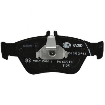 Juego de pastillas de freno HELLA 8DB 355 007-831 para Mercedes C-Klasse, CLK, E-Klasse y SLK