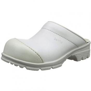 Sanita San-Duty Open-SB - Zuecos Unisex adulto, Blanco