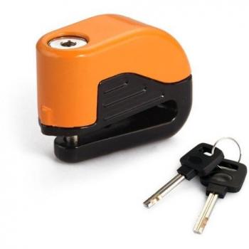 SODIAL(R) Frenos Lock Candado Alarma Alarma de bloqueo de disco para Motocicletas