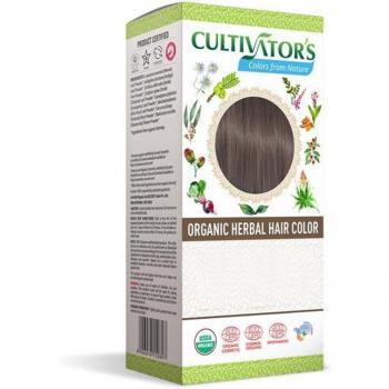 Cultivator's Organic Herbal Hair Color Caoba (Mahogany) 100g Eco-Certified