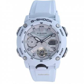 Casio G-Shock Carbon Core Guard Analog-Digital Quartz Watch GA-2000S-7A 200M for Men