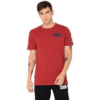 PUMA Stylke Athletics Graphic tee- Camiseta Casual Deportiva para Hombre