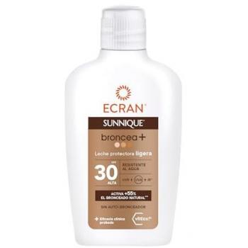 Leche Protectora Solar Bronceadora Ligera SPF 30, Protección Media UVB/UVA, Activa el Bronceado Natural - 200 ml