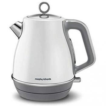 Hervidor Eléctrico Morphy Richards Evoke 1.5L 2200W Blanco Acero Inoxidable