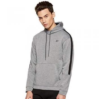 Reebok Wor Dbl Knit Oth Hood Sudadera, Hombre, brgrin, S