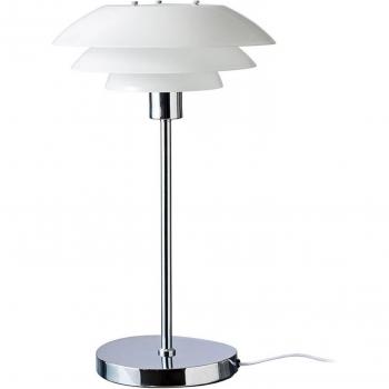 Lámpara de mesa Dyberg Larsen DL31 vidrio cromo 31cm